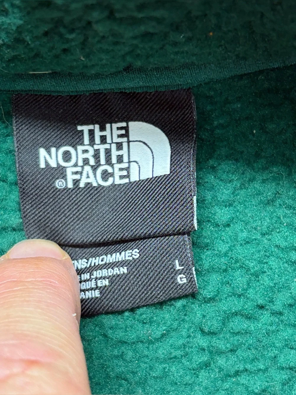 **The North Face Men's High Pile Sherpa Fleece Full Zip Jacket**  **Condition:**